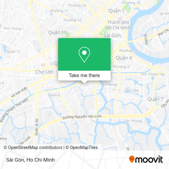 Sài Gòn map