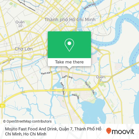 Mojito Fast Food And Drink, Quận 7, Thành Phố Hồ Chí Minh map