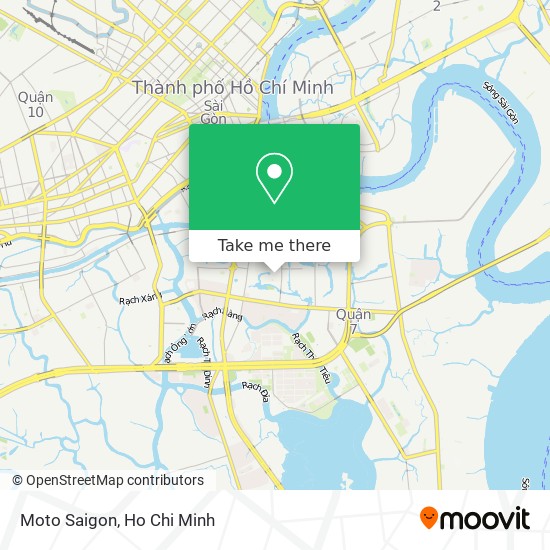 Moto Saigon map