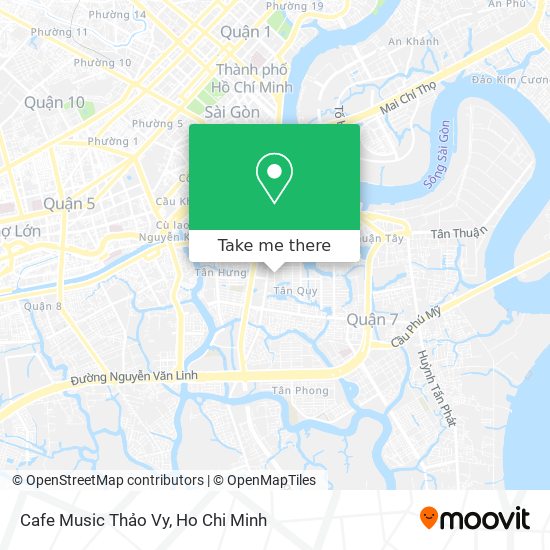 Cafe Music Thảo Vy map