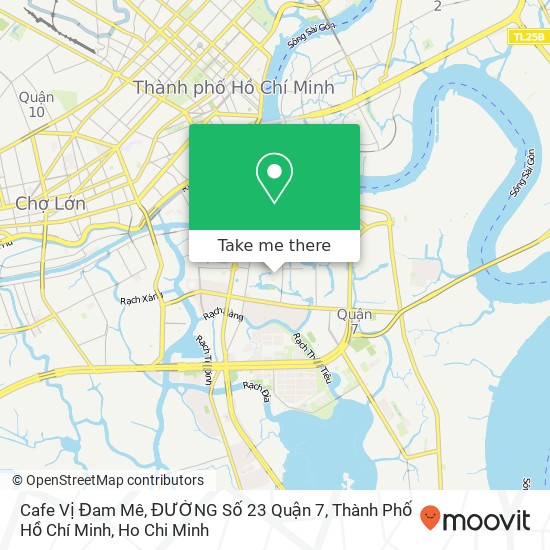 Cafe Vị Đam Mê, ĐƯỜNG Số 23 Quận 7, Thành Phố Hồ Chí Minh map