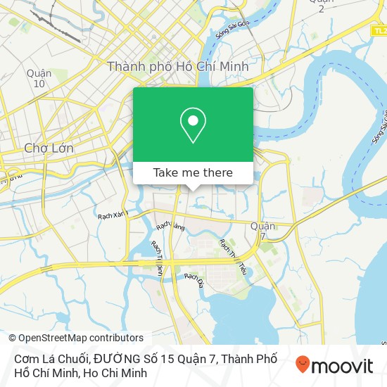 Cơm Lá Chuối, ĐƯỜNG Số 15 Quận 7, Thành Phố Hồ Chí Minh map