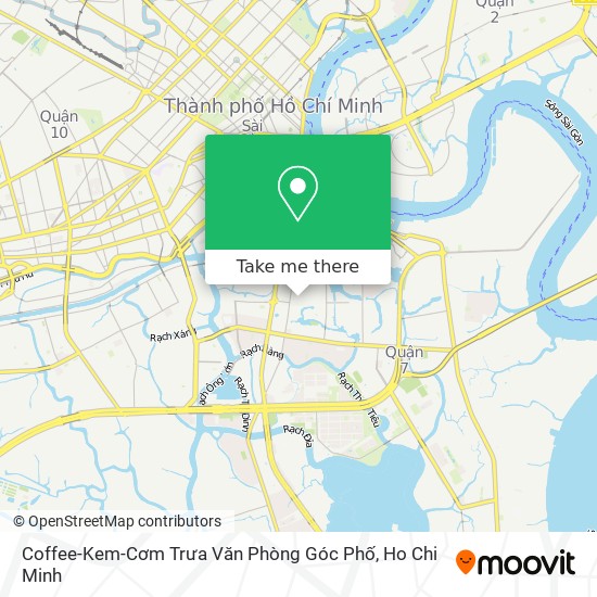 Coffee-Kem-Cơm Trưa Văn Phòng Góc Phố map