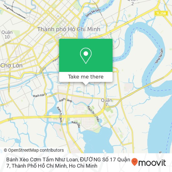 Bánh Xèo Cơm Tấm Như Loan, ĐƯỜNG Số 17 Quận 7, Thành Phố Hồ Chí Minh map