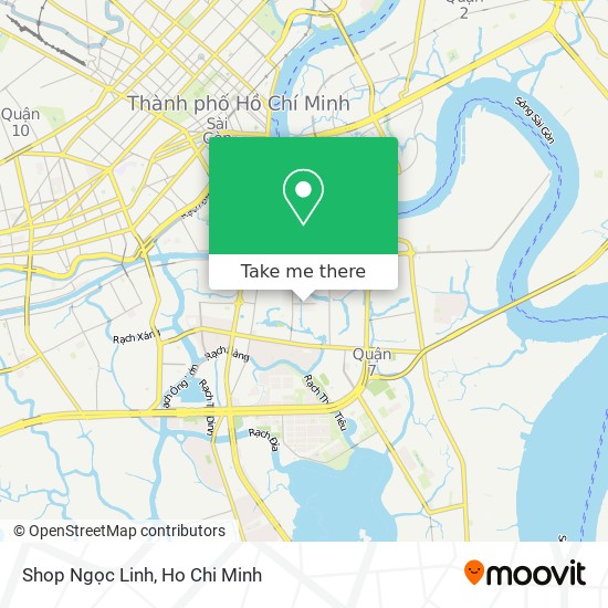 Shop Ngọc Linh map