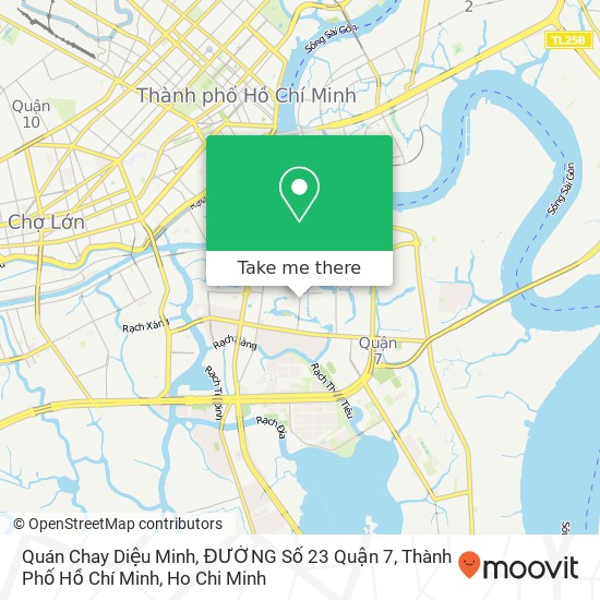 Quán Chay Diệu Minh, ĐƯỜNG Số 23 Quận 7, Thành Phố Hồ Chí Minh map