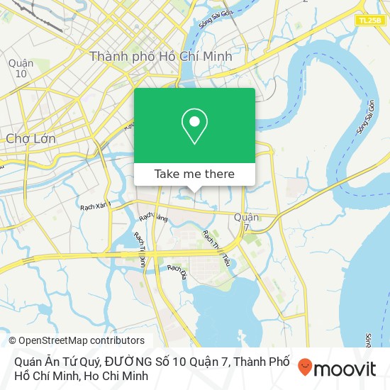 Quán Ăn Tứ Quý, ĐƯỜNG Số 10 Quận 7, Thành Phố Hồ Chí Minh map