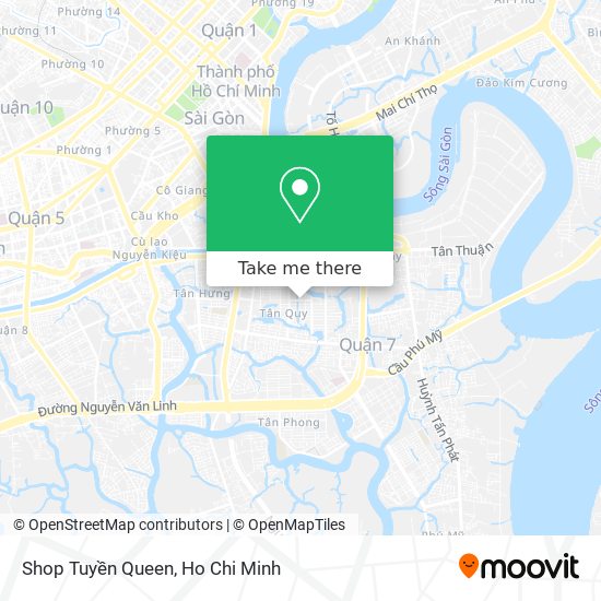 Shop Tuyền Queen map