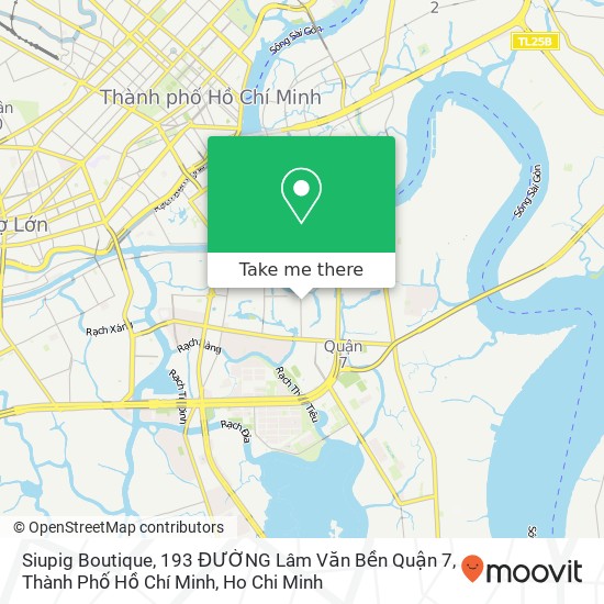 Siupig Boutique, 193 ĐƯỜNG Lâm Văn Bền Quận 7, Thành Phố Hồ Chí Minh map