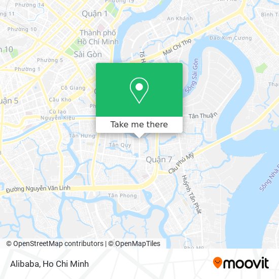Alibaba map