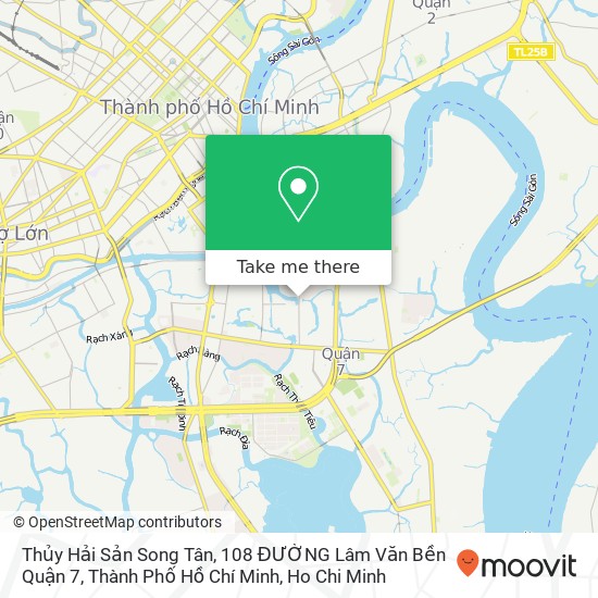 Thủy Hải Sản Song Tân, 108 ĐƯỜNG Lâm Văn Bền Quận 7, Thành Phố Hồ Chí Minh map