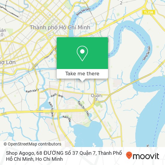 Shop Agogo, 68 ĐƯỜNG Số 37 Quận 7, Thành Phố Hồ Chí Minh map