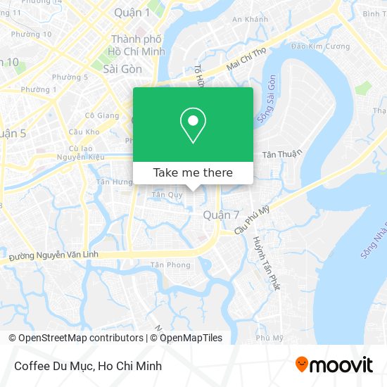 Coffee Du Mục map