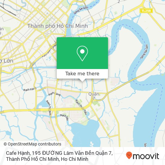 Cafe Hạnh, 195 ĐƯỜNG Lâm Văn Bền Quận 7, Thành Phố Hồ Chí Minh map