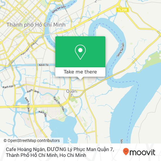 Cafe Hoàng Ngân, ĐƯỜNG Lý Phục Man Quận 7, Thành Phố Hồ Chí Minh map