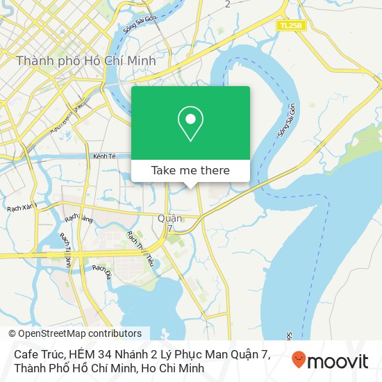 Cafe Trúc, HẺM 34 Nhánh 2 Lý Phục Man Quận 7, Thành Phố Hồ Chí Minh map