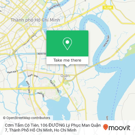 Cơm Tấm Cô Tiên, 106 ĐƯỜNG Lý Phục Man Quận 7, Thành Phố Hồ Chí Minh map