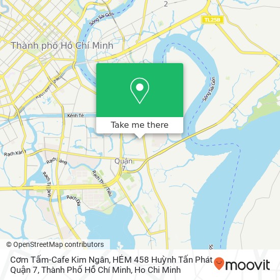 Cơm Tấm-Cafe Kim Ngân, HẺM 458 Huỳnh Tấn Phát Quận 7, Thành Phố Hồ Chí Minh map