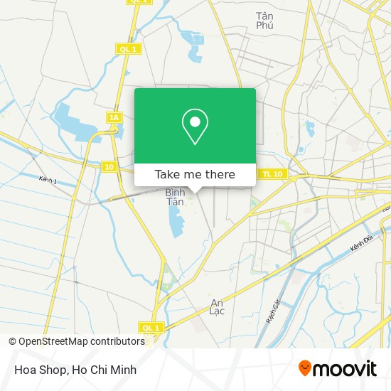 Hoa Shop map