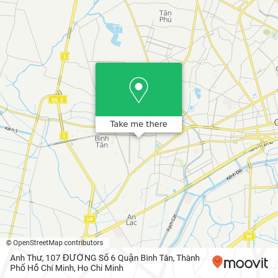 Anh Thư, 107 ĐƯỜNG Số 6 Quận Bình Tân, Thành Phố Hồ Chí Minh map