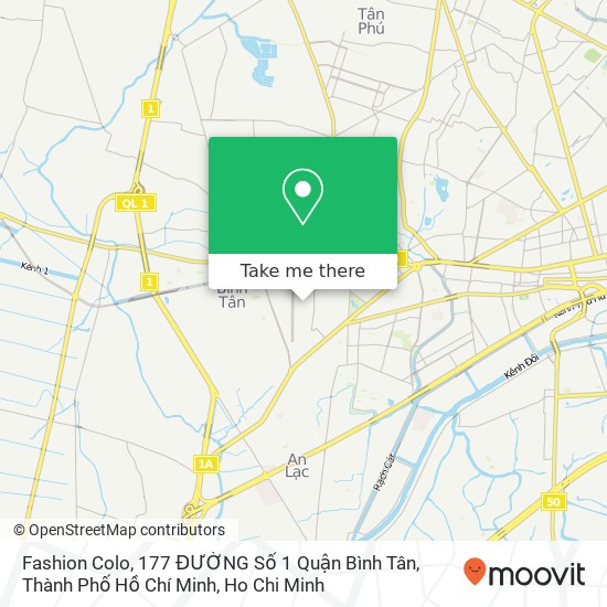 Fashion Colo, 177 ĐƯỜNG Số 1 Quận Bình Tân, Thành Phố Hồ Chí Minh map