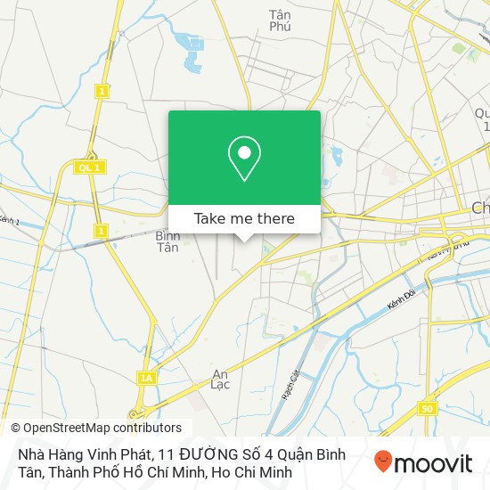 Nhà Hàng Vinh Phát, 11 ĐƯỜNG Số 4 Quận Bình Tân, Thành Phố Hồ Chí Minh map