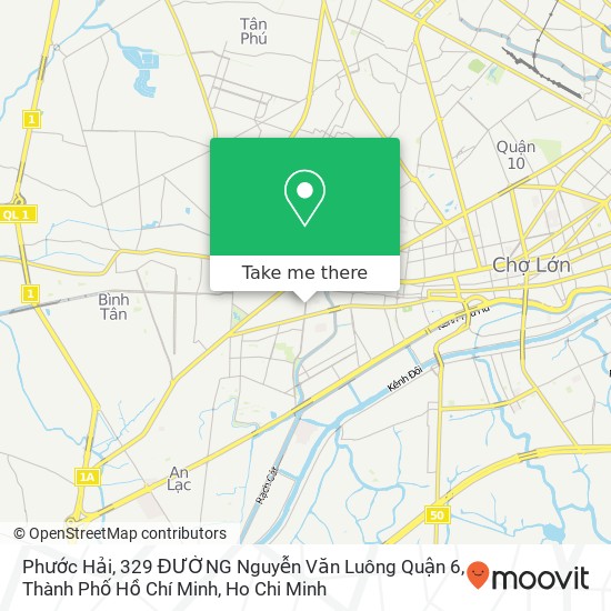 Phước Hải, 329 ĐƯỜNG Nguyễn Văn Luông Quận 6, Thành Phố Hồ Chí Minh map