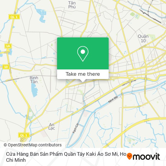 Cửa Hàng Bán Sản Phẩm Quần Tây Kaki Áo Sơ Mi map