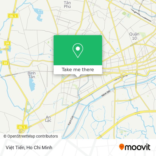 Việt Tiến map