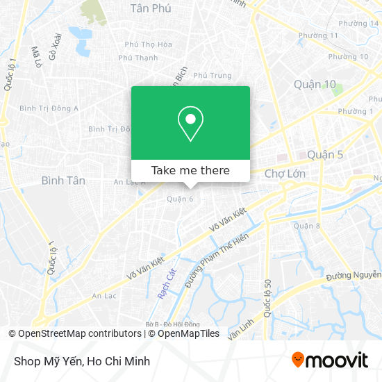 Shop Mỹ Yến map