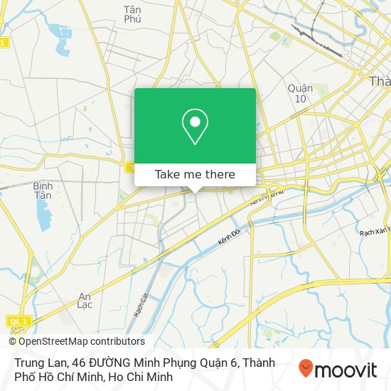 Trung Lan, 46 ĐƯỜNG Minh Phụng Quận 6, Thành Phố Hồ Chí Minh map