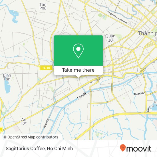 Sagittarius Coffee map