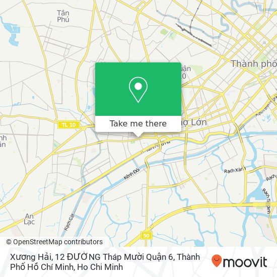 Xương Hải, 12 ĐƯỜNG Tháp Mười Quận 6, Thành Phố Hồ Chí Minh map