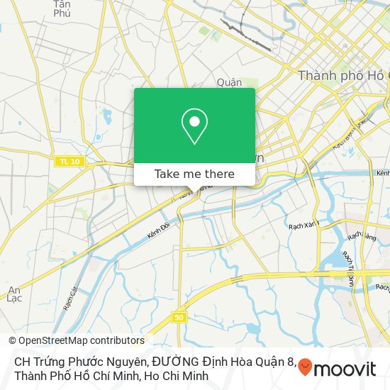 CH Trứng Phước Nguyên, ĐƯỜNG Định Hòa Quận 8, Thành Phố Hồ Chí Minh map