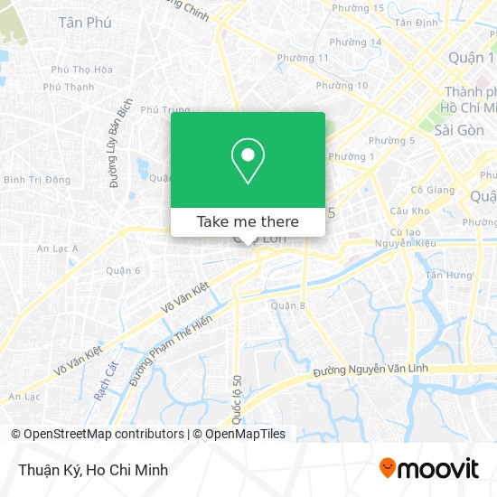 Thuận Ký map