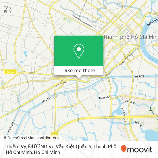 Thiếm Vy, ĐƯỜNG Võ Văn Kiệt Quận 5, Thành Phố Hồ Chí Minh map