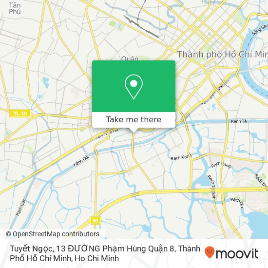 Tuyết Ngọc, 13 ĐƯỜNG Phạm Hùng Quận 8, Thành Phố Hồ Chí Minh map