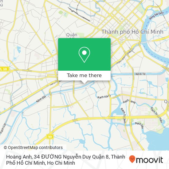 Hoàng Anh, 34 ĐƯỜNG Nguyễn Duy Quận 8, Thành Phố Hồ Chí Minh map
