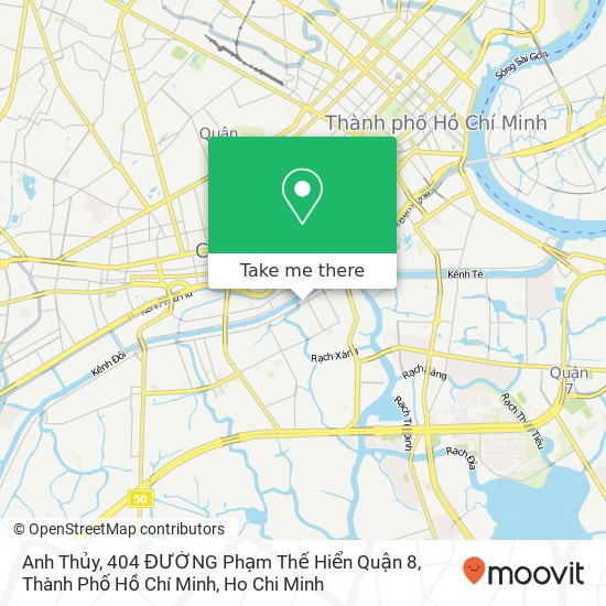 Anh Thủy, 404 ĐƯỜNG Phạm Thế Hiển Quận 8, Thành Phố Hồ Chí Minh map