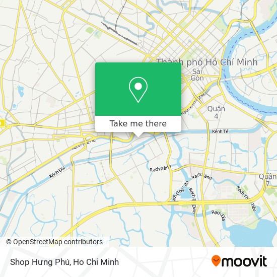 Shop Hưng Phú map