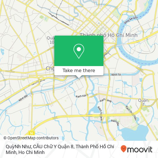 QuỳNh Như, CẦU Chữ Y Quận 8, Thành Phố Hồ Chí Minh map