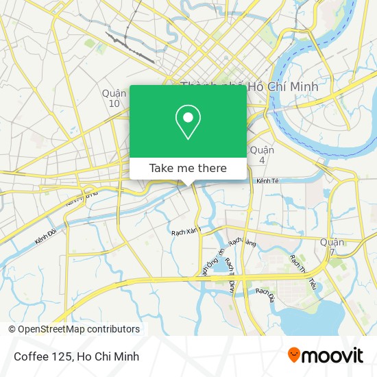 Coffee 125 map