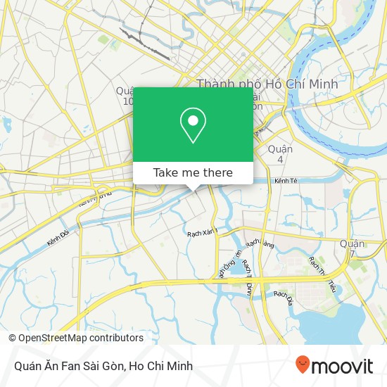 Quán Ăn Fan Sài Gòn map