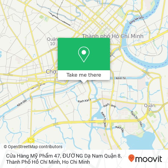 Cửa Hàng Mỹ Phẩm 47, ĐƯỜNG Dạ Nam Quận 8, Thành Phố Hồ Chí Minh map