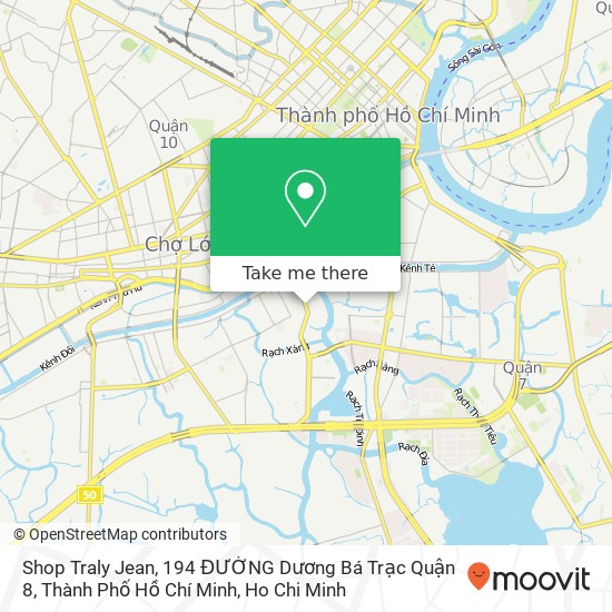 Shop Traly Jean, 194 ĐƯỜNG Dương Bá Trạc Quận 8, Thành Phố Hồ Chí Minh map