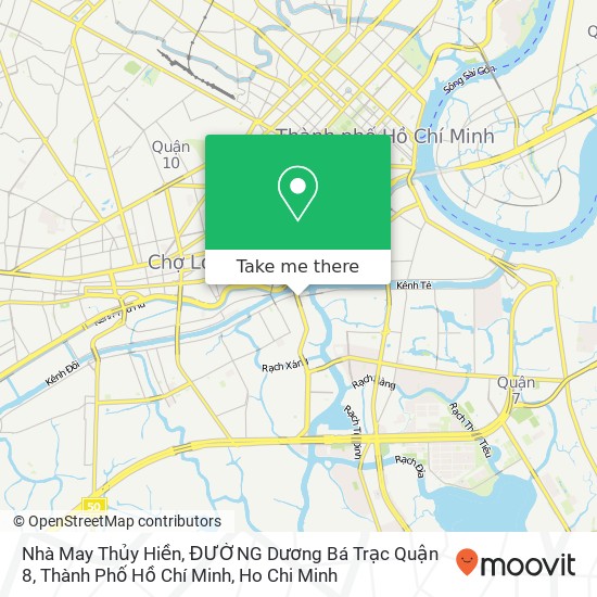 Nhà May Thủy Hiền, ĐƯỜNG Dương Bá Trạc Quận 8, Thành Phố Hồ Chí Minh map