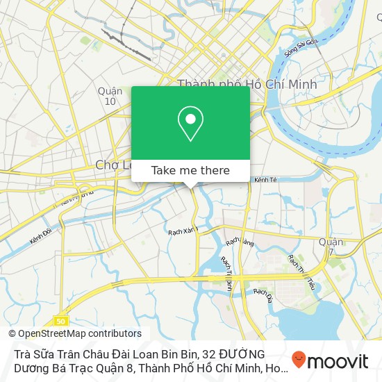 Trà Sữa Trân Châu Đài Loan Bin Bin, 32 ĐƯỜNG Dương Bá Trạc Quận 8, Thành Phố Hồ Chí Minh map