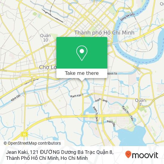 Jean Kaki, 121 ĐƯỜNG Dương Bá Trạc Quận 8, Thành Phố Hồ Chí Minh map