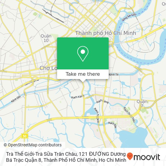 Trà Thế Giới-Trà Sữa Trân Châu, 121 ĐƯỜNG Dương Bá Trạc Quận 8, Thành Phố Hồ Chí Minh map