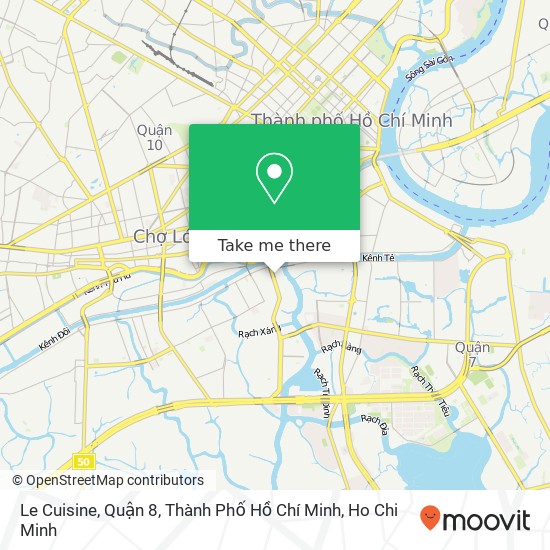 Le Cuisine, Quận 8, Thành Phố Hồ Chí Minh map